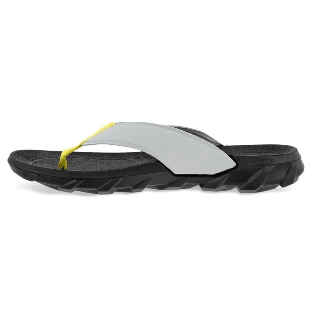 NIB Ecco MX Flipsider Chill Flip Flops Thong Slide Sandals Concrete - Picture 6 of 15